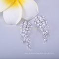 Wholesale stainless steel hoop earrings snowflake earring